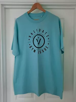 Buy Validate Men's Gym Issue T-Shirt Celadon Green XL • 10£
