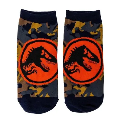 Buy ~ Jurassic Park Socks ~ Size 7-11 Adult ~ Unisex ~ Jurassic World ~ Ankle Socks~ • 9.33£