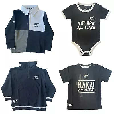 Buy All Blacks New Zealand Rugby Union Kid's Shirt Hoodie Brand Co NZ Clothing - New • 7.99£