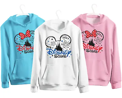 Buy Disneyland Squad Hoodie Mickey Minnie Family Vacation Holiday Trip 2024 Jumpers • 19.99£