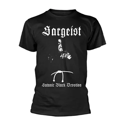 Buy SARGEIST - SATANIC BLACK DEVOTION BLACK T-Shirt, Front & Back Print X-Large • 20.09£