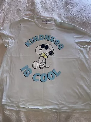 Buy Bnwot Peanuts Snoopy Size 24 Women’s T.shirt  • 6£