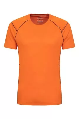 Buy Mountain Warehouse Men's Approach Lightweight Hiking T-Shirt Short Sleeved Top • 16.99£