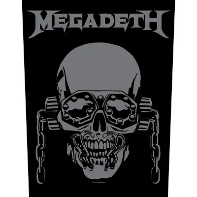 Buy Megadeth Vic Rattlehead Back Patch Official Metal Band Merch • 12.63£
