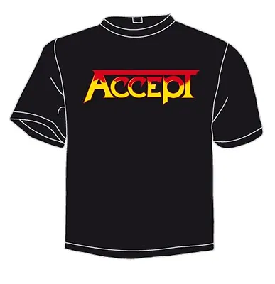 Buy ACCEPT - Orange Logo - T-Shirt - Größe / Size L - Neu • 18.99£