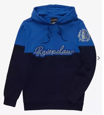 Buy Harry Potter Ravenclaw Crest Panel Hoodie Sweatshirt New Size XS • 52.10£