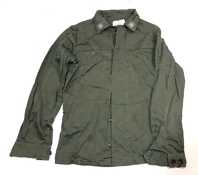 Buy Vintage Italian Army Surplus Cotton Olive Green Field Jacket  • 10.99£