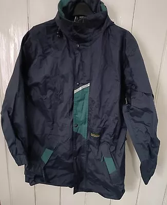 Buy Woman's Regatta Outdoors Blue And Green Waterproof Jacket UK Size S/M • 0.99£
