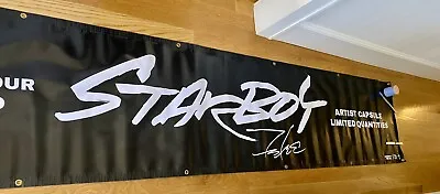 Buy Rare 2017 Weekend Legend Of The Fall XO STARBOY Tour Merch Vinyl Banner 10FT • 121.64£