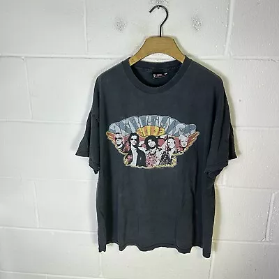 Buy Vintage Aerosmith Shirt Mens Extra Large Black 2003 Giant Rock Band Retro Y2K • 43.95£