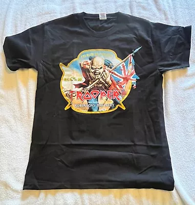 Buy Iron Maiden Official Original 2016 Trooper Beer Size L T-shirt • 14.99£