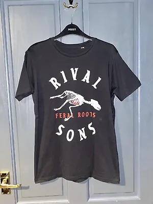 Buy Ladies Rival Sons Feral Roots T-Shirt Size Medium • 10£