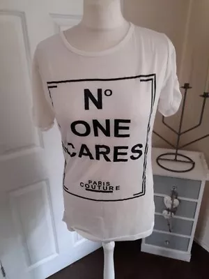 Buy No One Cares Funny Sarcastic Humor Quote Novelty Sarcasm WOMENS     T Shirt • 7.99£