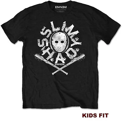 Buy Eminem Kids T Shirt Official  Slim Shady Mask Childrens Boys Girls Hip Hop Tee • 10.99£
