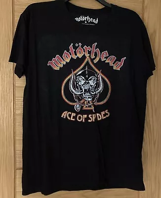 Buy Motörhead Official T Shirt Ace Of Spades Official Merchandise XL • 16.99£