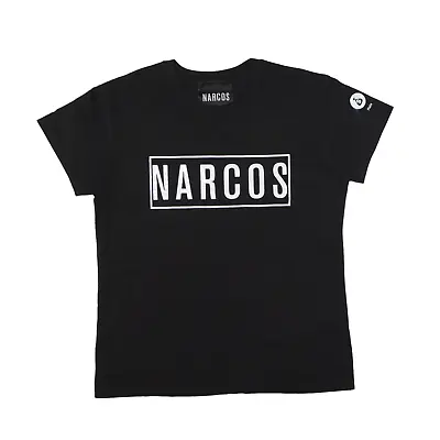 Buy NARCOS T-Shirt Black Short Sleeve Mens M • 12.99£