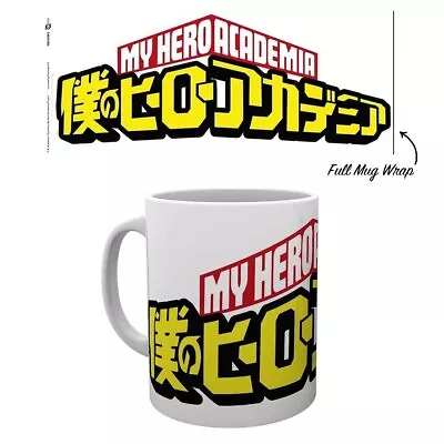 Buy My Hero Academia 'Logo' Anime Coffee Tea Mug - Official & Licensed **NEW** • 11.25£