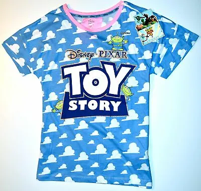 Buy Toy Story T Shirt Disney Primark Aliens Ladies Womens Tee UK Sizes 10 To 16 • 19.95£