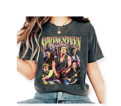 Buy Bruce Springsteen Vintage Wash Shirt,2024 Concert,Gift For Him/her • 20.77£