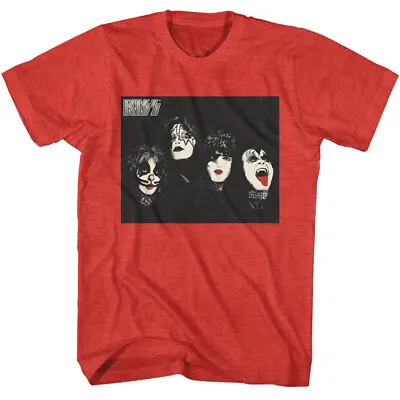 Buy Kiss Halftone Photo Men's T Shirt Metal Band Music Merch • 40.90£