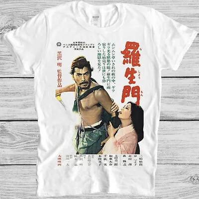 Buy Rashomon Film Poster T Shirt 529 Seven Samurai Akira Kurosawa Gift Tee • 6.35£