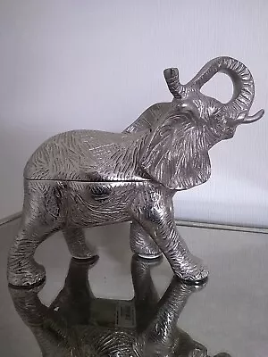 Buy Large House Of Fraser Jewellery/Trinket Box Metal Elephant Heavy Quality Item  • 18.50£