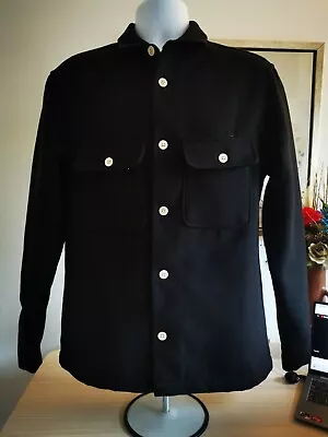 Buy All Saints Overshirt Shirt Jacket Black  Medium • 18£