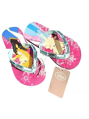 Buy Disney Store Frozen Elsa Anna Flip Flop Slipper Shoes Kids UK 11/12 EU 30/31 • 25£