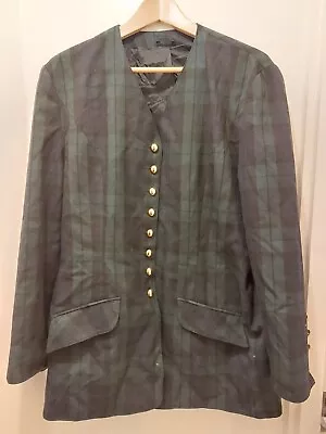 Buy Vintage Ladies Jacques Vert Size 18 Blazer Jacket, Colour Checkered  • 10£