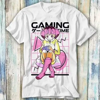Buy Anime Gamer Girl Online Gaming Time Manga T Shirt Meme Gift Top Tee Unisex 968 • 6.35£
