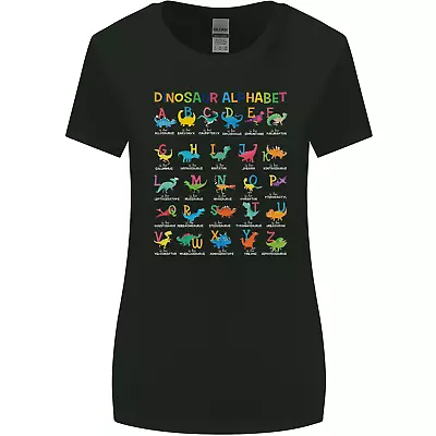 Buy Dinosaur Alphabet T-Rex Funny Womens Wider Cut T-Shirt • 9.99£