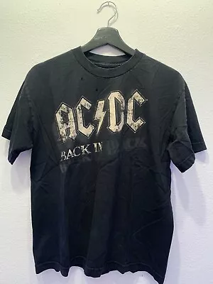 Buy Kids AC/DC “Back In Black” Live Nation Merchandise T-shirt • 15.79£