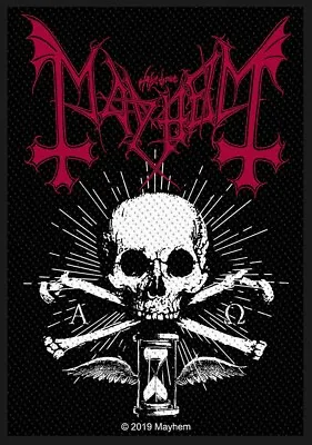 Buy Mayhem - Alpha Omega Daemon (new) Sew On Patch Official Band Merch • 4.75£