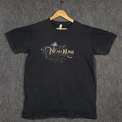 Buy Ni No Kuni Wrath Of The White Witch Promo Large T-Shirt Black Video Game Tee • 17.08£