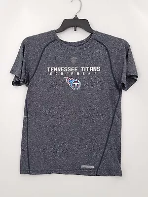 Buy NFL Tennessee Titan T Shirt Boys Size L(14-16) Color Navy/White Seamed Crew Neck • 16.53£