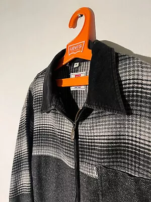 Buy LEVIS Vintage 50s Revival Rockabilly Jacket M-L Wool Blend MADE ITALY 1996 LVC • 75.91£