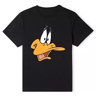 Buy Official Looney Tunes Daffy Duck Face Unisex T-Shirt • 17.99£