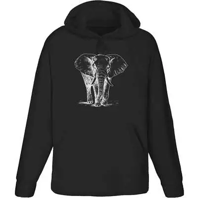 Buy 'Elephant Standing' Adult Hoodie / Hooded Sweater (HO043707) • 24.99£