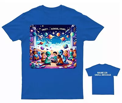 Buy Galactic Unity Kids T-Shirt | Intergalactic Friendship Space Tee • 10.95£