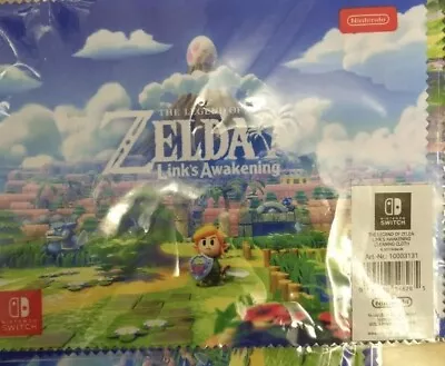 Buy The Legend Of Zelda: Link’s Awakening Microfibre Cloth Sealed Switch (no Game) • 8.49£