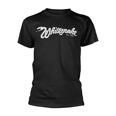 Buy WHITESNAKE - EST 1978 BLACK T-Shirt Small • 19.11£