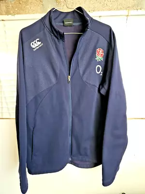Buy Mens Navy Blue Canterbury O2 Rugby Jacket UK Size Medium  40  Chest VGC • 14.99£