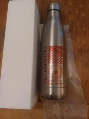 Buy Louis Tomlinson   FAITH IN THE FUTURE Official Merch Silver Metal Water Bottle • 20£