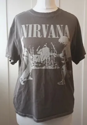 Buy Nirvana T Shirt Grunge Rock Band Merch Tee Size XXS Kurt Cobain Dave Grohl • 12.50£