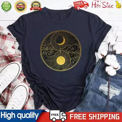 Buy Sun And Moon T Shirt Tee • 9.95£