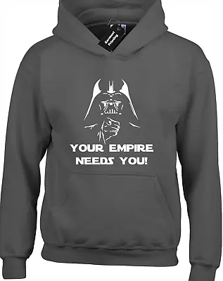 Buy Your Empire Needs You Hoody Hoodie Funny Star Jedi Wars Darth Skywalker Vader • 16.99£