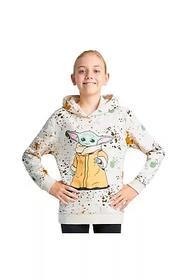 Buy Disney Kids The Mandalorian Graphic Hoodie Longsleeved Sweatshirt • 17.49£