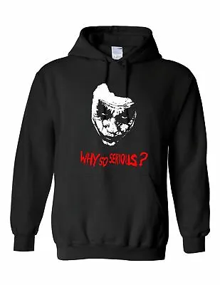 Buy Funny Joker Hoodie Why So Serious Batman Hoodies • 12.99£
