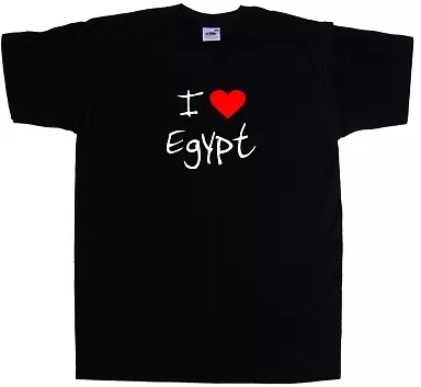 Buy I Love Heart Egypt T-Shirt • 8.99£