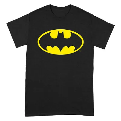 Buy Batman T-Shirt DC Comics Official Logo Symbol Black New • 13.95£